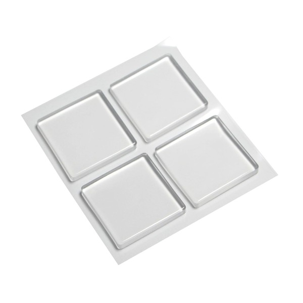ALLVD Silent Gel Mat, 1.6 x 1.6 x 0.5 inches