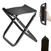 Folding Chair, Outdoor Chair, Compact, Lightweight, Carbon Steel, Load Capacity
