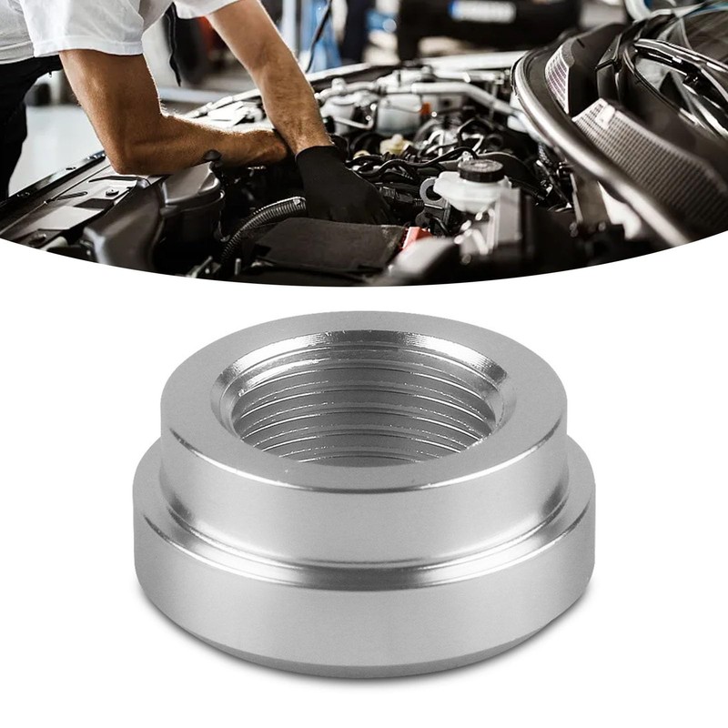 2 Pieces 3/8 Inch NPT Welding Sockets, Aluminum Female Thread