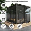 Outdoor Mosquito Net with 2 Way Zipper 4 Door, Gazebo