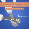 Cat Nail Clippers with Circular Cut Hole -Avoid Over Cutting