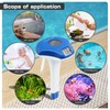 Circrane Solar Digital Pool & Spa Thermometer, Weather Resistant Floating
