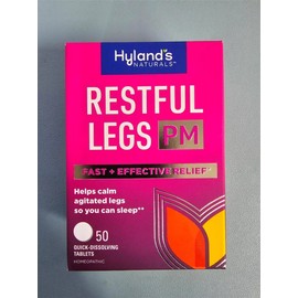 2 PACK Hyland's Restful Legs PM Nighttime Reliever 50 Quick Dissolving Tablets 354973335219