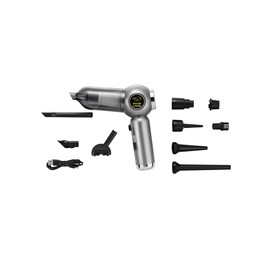 Portable Car Vacuum Cleaner Cordless High Power 17000PA 6 in 1 Handheld Vacuum Cordless with Brushless Motor for Inflation, Dust Blowing Suction, Inflation, Dust Blowing – All in One