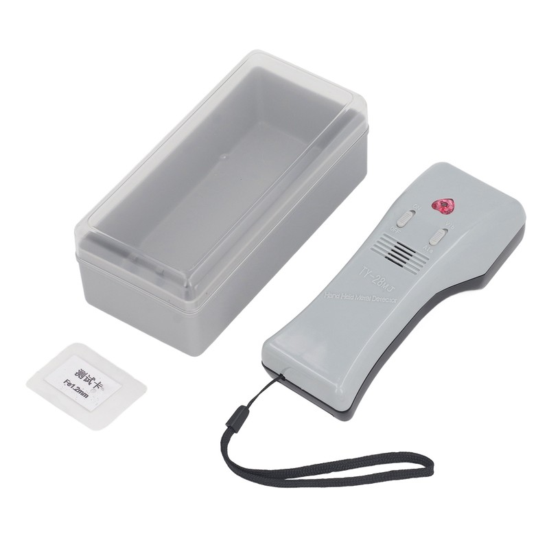 Handheld Needle Detector Magnetic Detective Vibration Sound Alarm High Accuracy