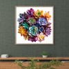 Bodhipnjoy 500 Pieces Puzzles for Adults, Succulent 5MM Thick Jigsaw