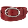 MGM Women's Belt - Red - Rot (Dunkelrot) - L