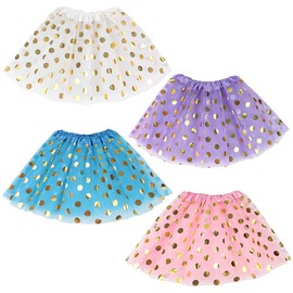 Koogel Koogel Tutu Skirt for Girls, Dress Up Clothes for Toddler Tulle Skirt for Birthday Princess Costume Party Favor