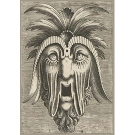 Magnets Refrigerator Funny Souvenir - FRANS 2X3 Fridge Magnet HUYS Artist ETCHINGS Ships Strange Beautiful MASK FACE