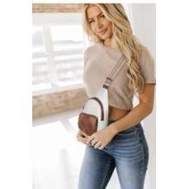 CLUCI NEW Small Sling Bag for Women Vegan Leather Fanny Pack Crossbody Bags for Women