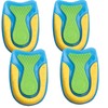 2 Pairs Gel Heel Pads for Plantar Fasciitis Relief -