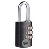 Yale YE3CB/28/126/1/CO 28 mm Aluminium Combination Padlock-red, 28mm