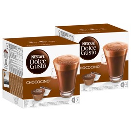 Nescafé Dolce Gusto Chococino, Pack of 2, 2 x 16 Capsules (16 Servings)
