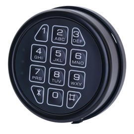 Programmable Electronic Safe Lock Replacement Keypad, Digital Gun Safe Lock with Solenoid Lock Fits Many Security Safe Boxes and Security Cabinet