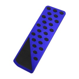 REPAIROCK 1 Pcs Automatic/Manual Footrest Pedals Cover Footrest Pedal Pads Foot Rest Dead Pedal Pad Cover for Jeep Grand Cherokee 2022-2025 Aluminum Alloy Blue