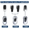 HANSTRONG GEAR for Benz Key Fob Case Cover Protection Metal