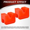 Polyethylene Jack Stand Pads Adapter Universal Slotted Frame Rail Pinch