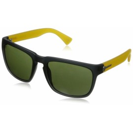 Electric Visual Knoxville Sunglasses Mod Black Amber Melanin Grey Lens Italy