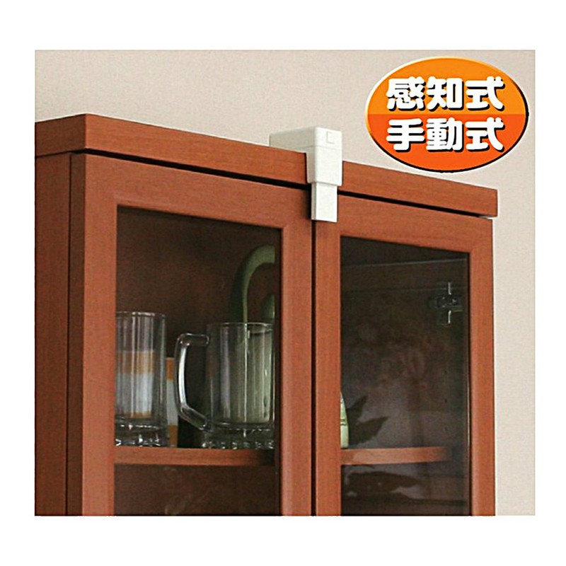 Nomuratec Earthquake-Resistant Lock for Cupboards, Super Hirakan Zo N-2136
