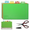 EZTICO Cutting Board Set: 4-Piece Color-Coded, Non-Slip, BPA-Free, Perfect kitchen