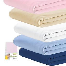 Odenwälder Fitted Sheet for Cradle Jersey, Natural