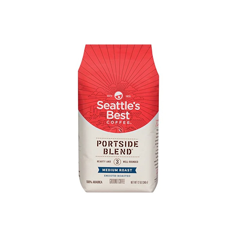 Seattle's Best Ground Blend Coffee, 12-Ounce