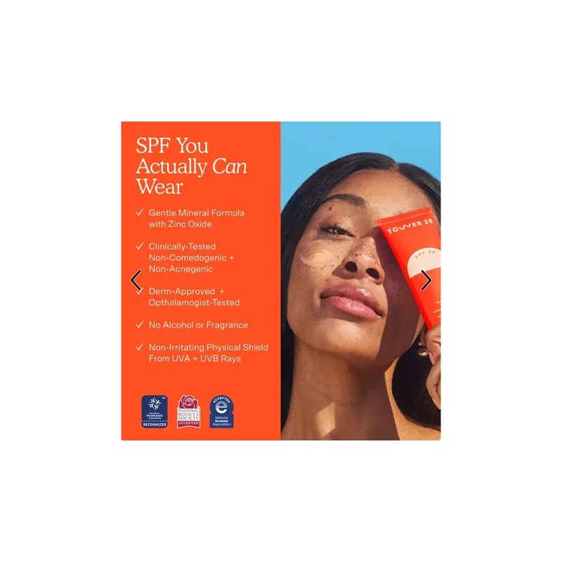 Tower 28 Beauty Sos Faceguard Spf 30 Mineral Sunscreen 50ml