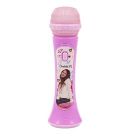 Giochi Preziosi Charlotte Charlotte M Microphone with Original Song I Love You and Colourful Lights, Multi-Colour CHR06000