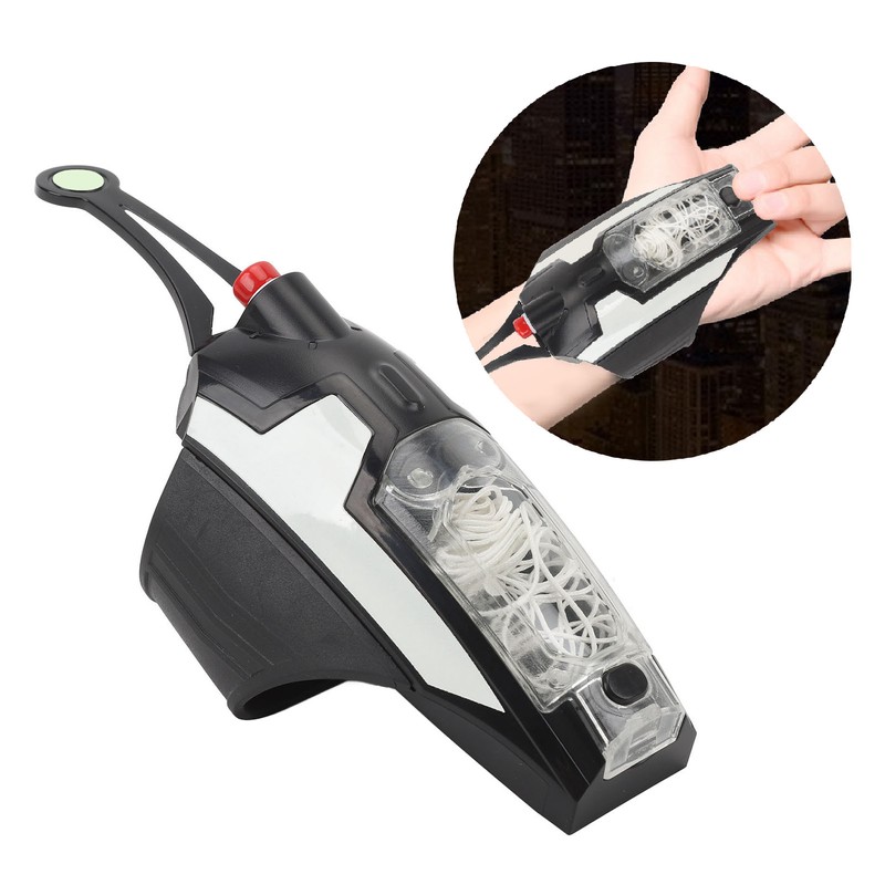 Spider Silk Launcher for Kids Magnetic Head Or Suction Cup