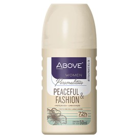 ABOVE Roll-On Personalities, Peaceful and Fashion, 1.7 oz - Deodorant for Women - 72-Hour Protection - Floral Fragrance - Dry Touch - No Stain Deodorant
