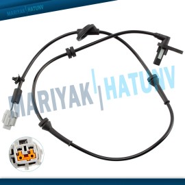 Unbranded Qty1 ABS Wheel Speed Sensor Front Right Fits 2002-2006 Nissan Altima All Engine