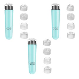 Durfk Lot of 3 Mini Massager Travel Massager Mini Massage Tool for Face Neck Back