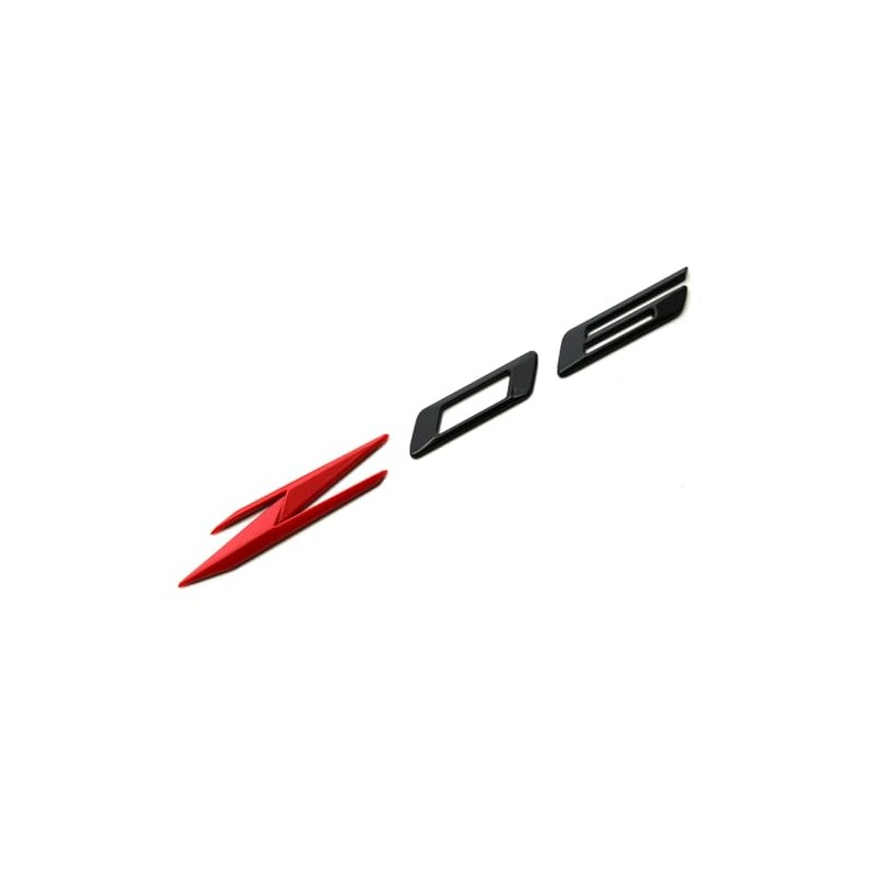 1Pc Z06 Emblems 3D Badge Nameplate Letter Compatible with 2023-2024
