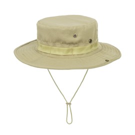 Sun Hats for Men Women UV Protection Boonie Hat Bucket Hat for Fishing Hiking Summer Outdoor Beige