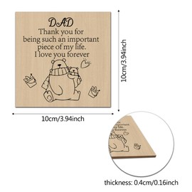 Gifts for Dad,Dad Gifts,Presents for Dad,Dad Birthday Gifts,Daddy Gifts,Dad Gifts from Daughter,Gift Ideas for Dad,Dad Coaster,Step Dad Gifts,Dad Presents, Dad