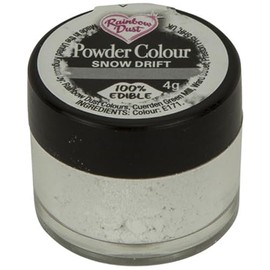 Rainbow Dust Powdered Food Colouring - (Snow Drift)