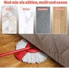 Pack of 4 Rotary Mop Heads for Vileda Mop, Triangle