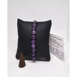 Unbranded PULSERA DE CUARZO AMATISTA ATRAE BUENA SUERTE Y DINERO gratis oracion incienso