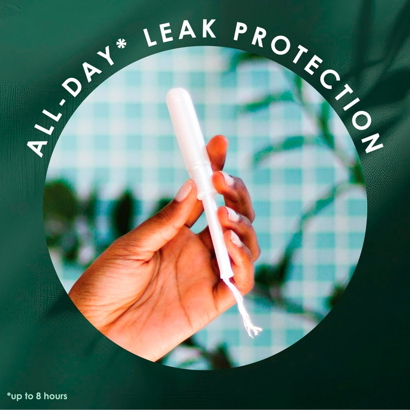 L. Cotton Tampons Light/Regular Absorbency Multipack, Contains an Organic Cotton