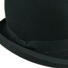 FREEBIRD99 Men's Wool Fedora Bowler Hats Rolled Brim Felt Derby