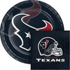 Trendware Houston Texans Paper Plate and Napkin Party Kit, Serves