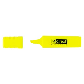 D.RECT 1127 Highlighter with Chisel Tip Yellow 1