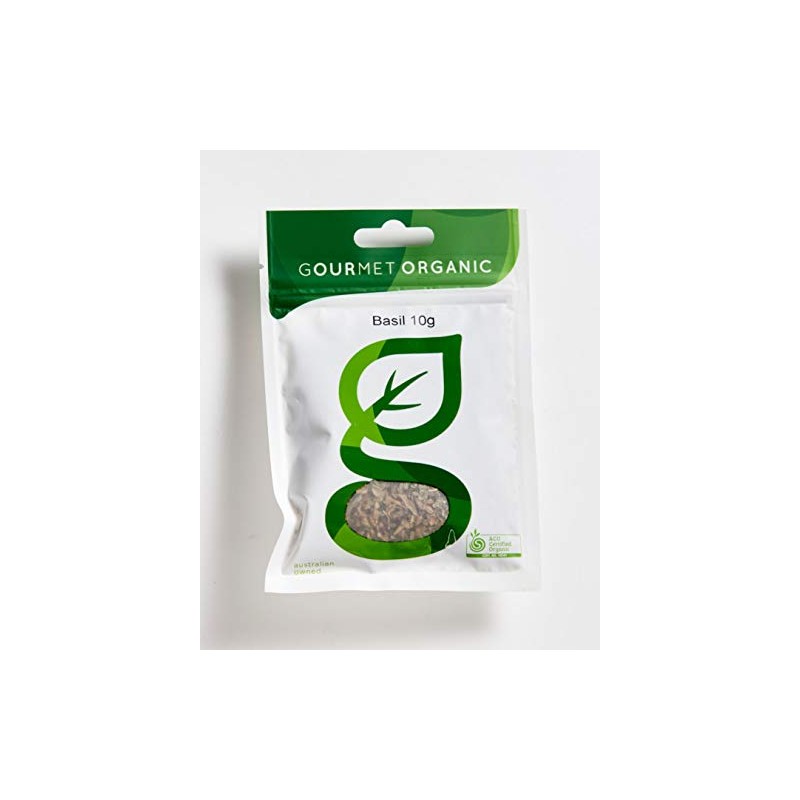 Gourmet Organic Basil Herb Sachet 10 g