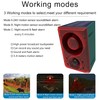 Comboss Solar Motion Sensor Sound Alarm for Outdoor- Adjustable Volume