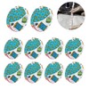 10pcs Tape Measure Portable Retractable Ruler Cloth Body Tape Measure