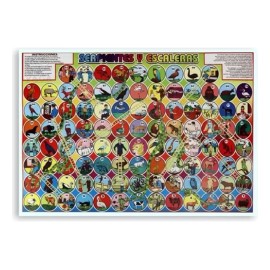 CHOKONLINE Juego De Mesa Serpientes Y Escaleras Juego De Oca