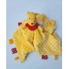 Handmade Lovey Winnie the pooh Plush Security Blanket Minky Comforter