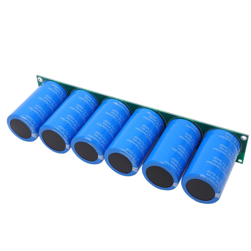 6 in 1 2.7V500F Super Capacitor Module Farad Capacitor Energy