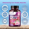 D-Mannose Supplement 1,350mg with Cranberry, Hibiscus & Dandelion - Fast-Acting,