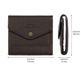 Otto Angelino Genuine Leather Envelope Style Wallet - RFID Blocking – Unisex